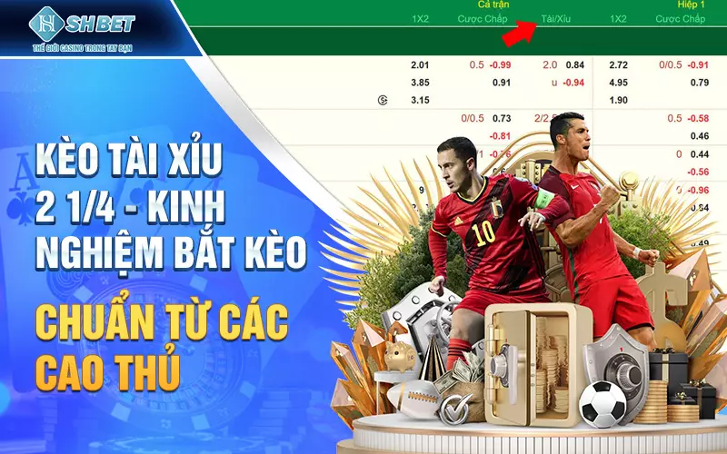 Bí quyết chơi kèo tài xỉu 2 4-1