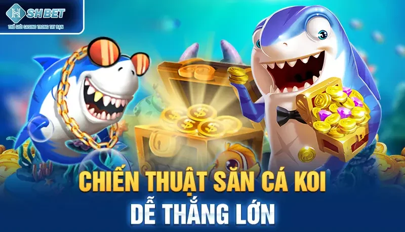 Chiến thuật săn cá Koi dễ thắng lớn