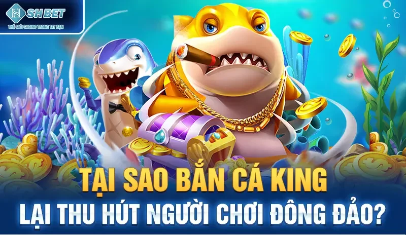 Tại sao bắn cá king lại thu hút người chơi đông đảo?