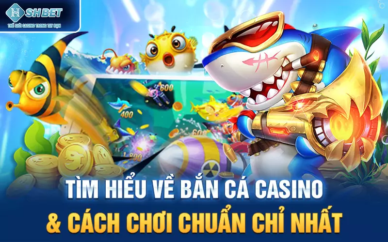 Tìm hiểu về bắn cá casino & cách chơi chuẩn chỉ nhấ