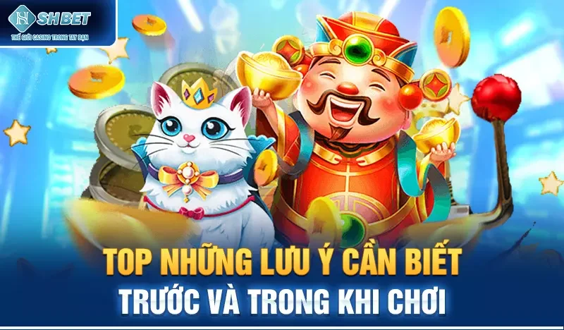 Top những lưu ý cần biết trước và trong khi chơi